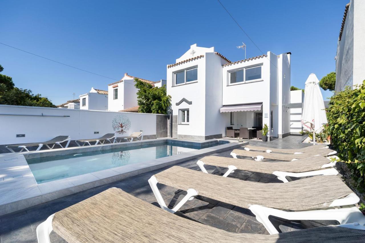 Chalet Árbol de la Vida - cerca la playa Chiclana de la Frontera Esterno foto